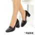 Pantofi office dama The Flexx din piele naturala Patricia negru croco